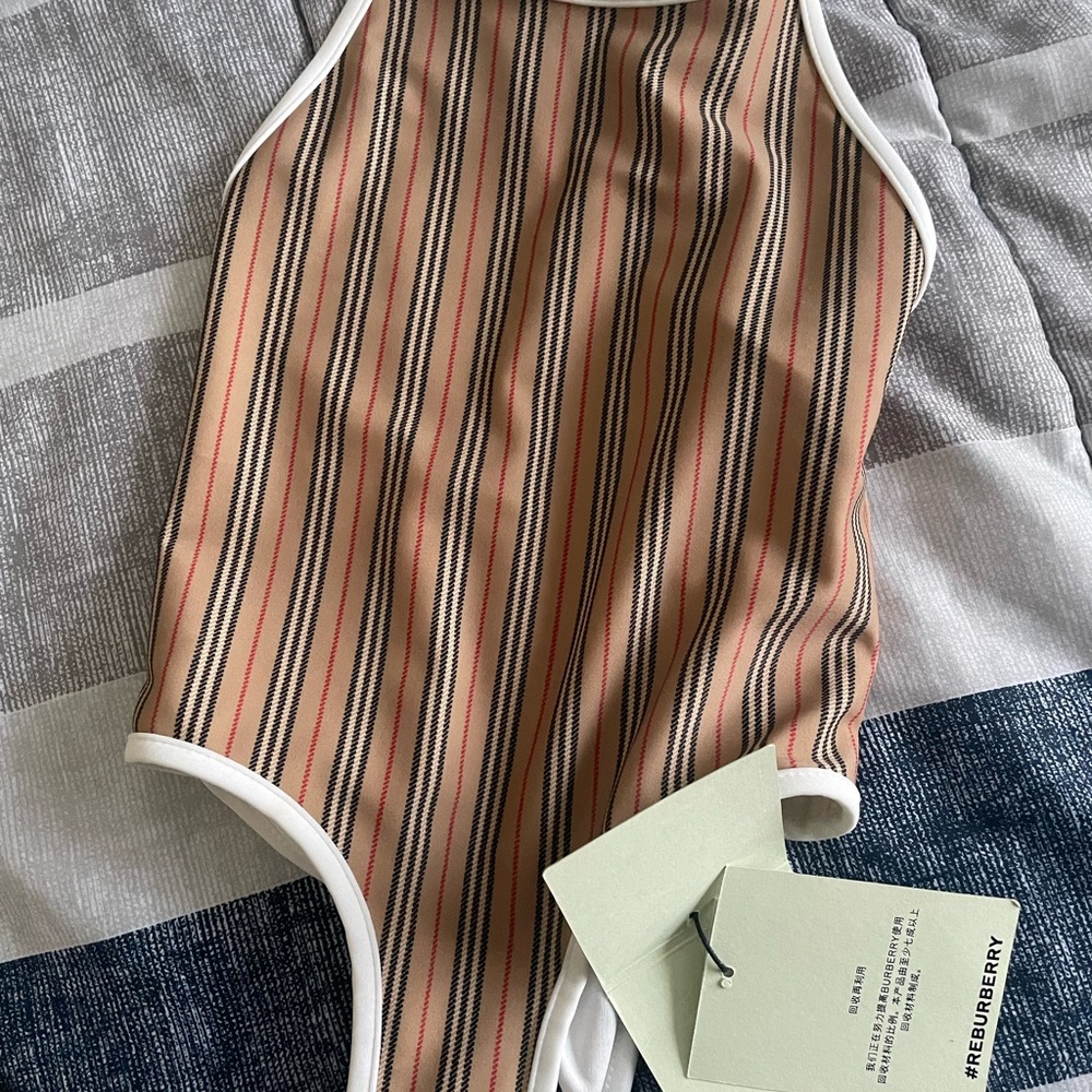 Brand new burberry one piece toddler swimsuit - Picture 3 of 3